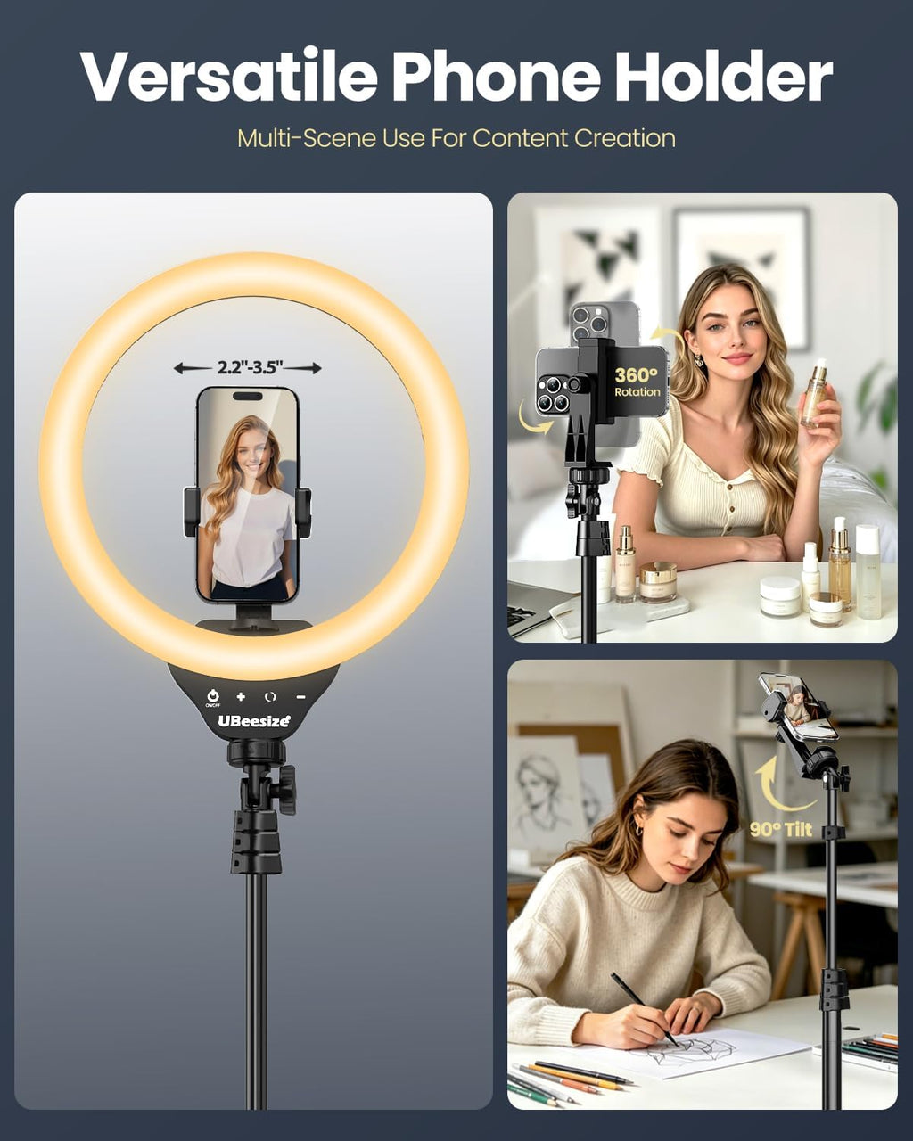 GlowPro Studio Vibe Selfie Light