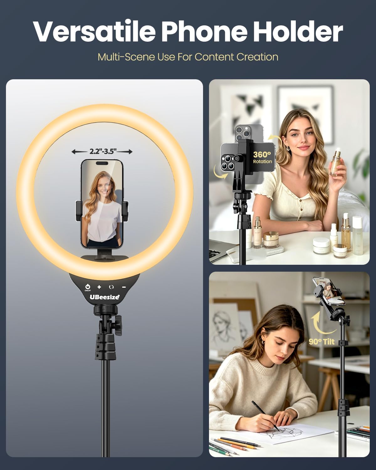 GlowPro Studio Vibe Selfie Light